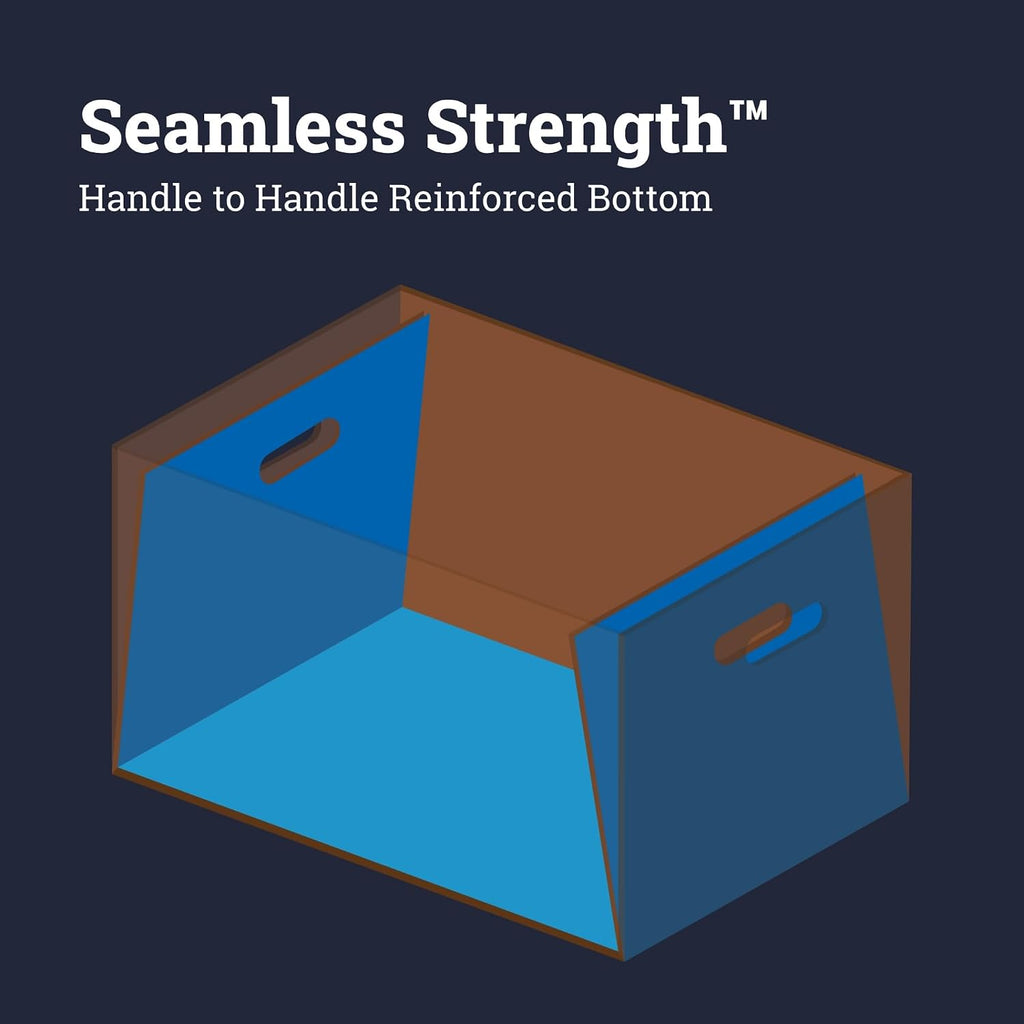 Bankers Box 12-Pack Medium-Duty File Storage Boxes. 24in Letter. FastFold | Speed through filing with FastFold setup. sturdy stacking. reinforced handles. and dependable document protection.