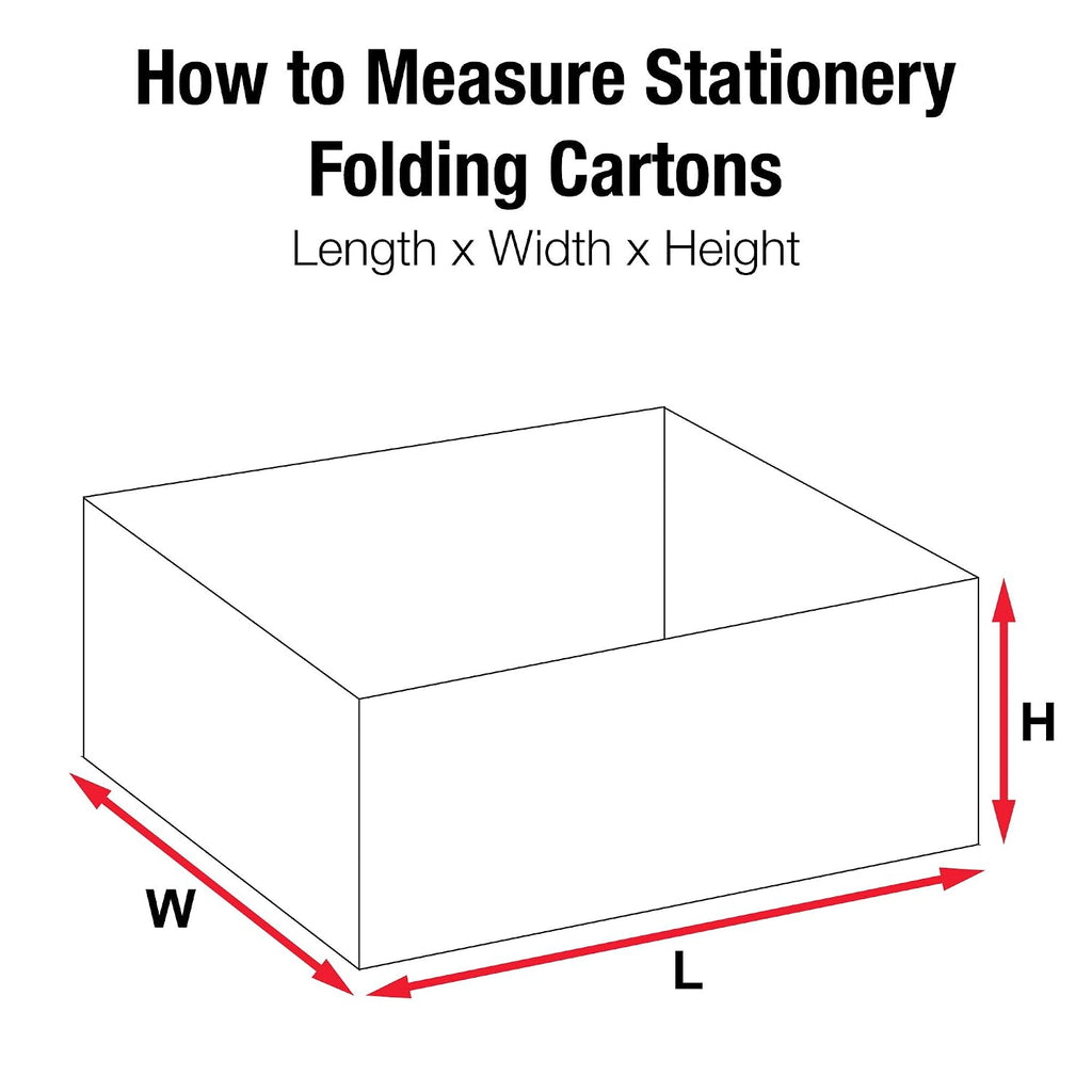 Stationery Two-Piece Boxes. 8 1/2 x 11 x 4. White. Pack of 150. for Letterhead and Business Cards